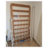 Metal and Wood Bed Frame