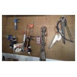 Assorted Hand Tools - Saws, Caulking Guns, & more