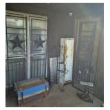 Rustic Metal Decor & Outdoor Accents
