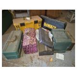Assorted Toolboxes and Storage Cases