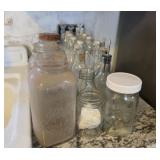 Glass Bottles and Jars - Assorted Size