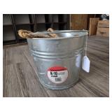 Brinkmann K-10 10 Quart Galvanized Metal Pail