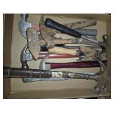 Lot of Assorted Hammers and Tools