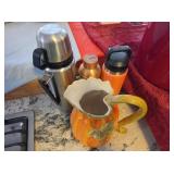Pumpkin Pitcher and Yeti Tumblers