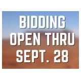 Auction Ends September 28 @ 6:30pm MDT