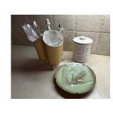 Frankoma Plate & Containers