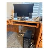 Dell Monitor, Speakers, & Tower