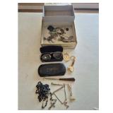 Vintage Key Collection, Sterling Bracelet, etc.