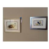 Carolyn Stallwitz "True Blue" Framed Art & Nest