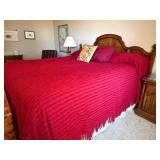 Wooden Queen Size Bed Frame with Headboard