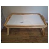 Wooden Folding Bed Tray