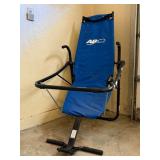AB Lounge 2 Blue Exercise Fitness Chair