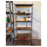 Metal Frame 5-Tier Shelving Unit Storage Rack