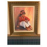 Edyth Folks 1976 Native American Boy