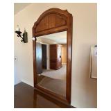 Wood Framed Wall Mirror