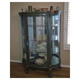 Curio Cabinet Glass Display Case