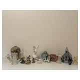 Glass, Wood & Porcelain Figurines
