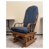 Vintage Wood Glider
