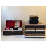Tabletop Storage Drawers, 8-Tracks & Vinyl Records