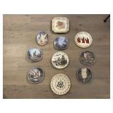 Assorted Decorative Plates