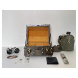 Jewelry Chest, NFR Pins, Canteen & Binoculars