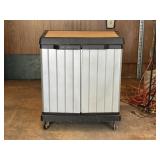 Benchmark Metal & Plastic Rolling Work Station