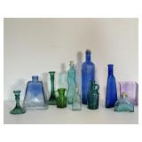 Colored Glass Bottles