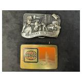 Oil Field Theme Belt Buckles
