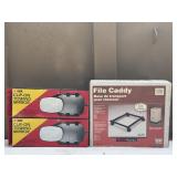 Clip-On Towing Mirror & File Caddy