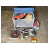 Spark Plugs, Horn Mount & Storage Tote