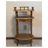 Wood Side Table