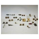 Vintage Cuff Links, Pins & Tie Tacks
