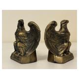 Brass 1776 American Eagle Bookends