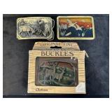 Hunting Theme Belt Buckles
