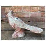 Concrete Cardinal Yard Decor