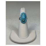 Sterling Silver & Turquoise Ring