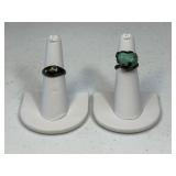 Sterling Silver & Turquoise Rings