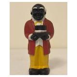 Cast Iron Black Americana Male Figurine Bank
