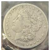 1883-S Morgan Silver Dollar