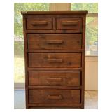Wood Chest of Drawers