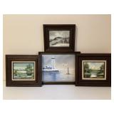 Framed Oil Landscape Paintings