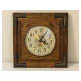Wood & Brass Clock