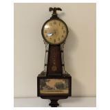 Vintage Waterbury Banjo Wall Clock