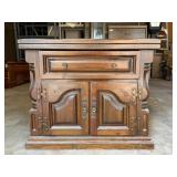 Wood Nightstand