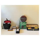 Gun Cleaning Supplies, Binoculars & Canteen