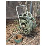 Hose Reel & Garden Edging