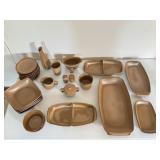 Frankoma Platters, Bowls & Vase