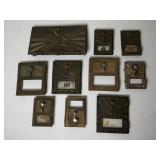 Vintage PO Box Doors