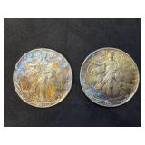 1991-P Walking Liberty Silver Dollars