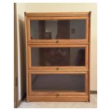 Wood Display Cabinet